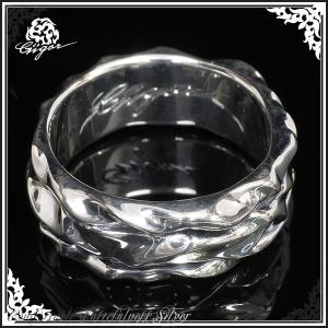 GIGOR（ジゴロウ） シルバー フレッジ リングS 7号〜25号 シンプル