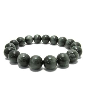 グリーンルチルクォーツ ブレスレット グリーンキャッツアイ ルチル