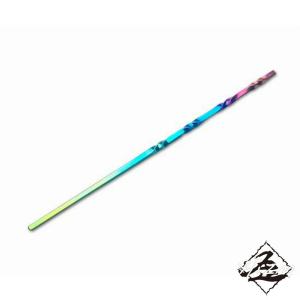 Hizm チタン製 空色簪 Large 紺碧グラデーション 純チタン 簪 17-19cm チタンアクセサリー かんざし 髪飾り ヘアアクセサリー 和 和風 和装 着物 浴衣 Hizm チタン製 空色簪 Large 紺碧グラデーション 純チタン 簪 17-19cm