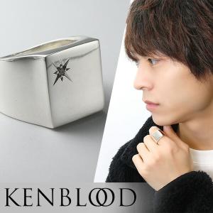 KEN BLOOD（ケンブラッド） 2連リング 7〜25号 メンズ レディース ユニ