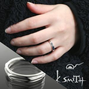 K-SMITH（ケースミス） 選べる 3種類 輪 スモール シルバーリング 15