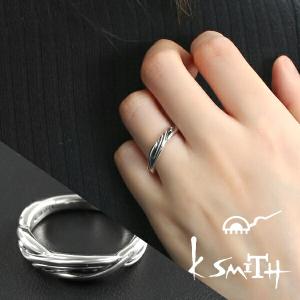 K-snith シルバーピンキーリング K-SMITH（ケースミス） 選べる 2種類 ストーン シルバーピンキーリング