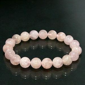 モルガナイト ブレスレット 10mm 16.5〜17.5cm レディース S〜M サイズ