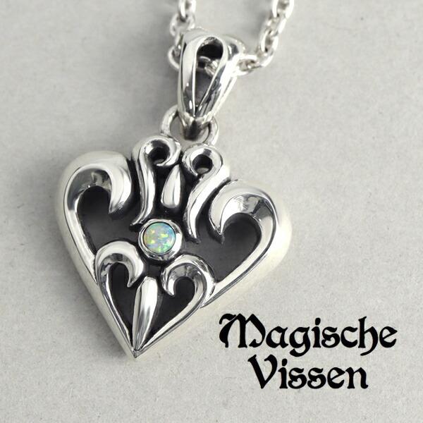 マジェスフィッセン バロック シルバー ネックレス 石入り チェーン付き シルバーネックレス レディ...