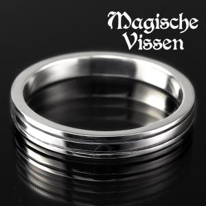 MagischeVissen（マジェスフィッセン） 燻し 槌目 逆甲丸 リング 1〜25