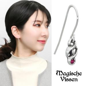 スクエア スワロフスキー クリスタル スタッズ ピアス 1P 片耳用