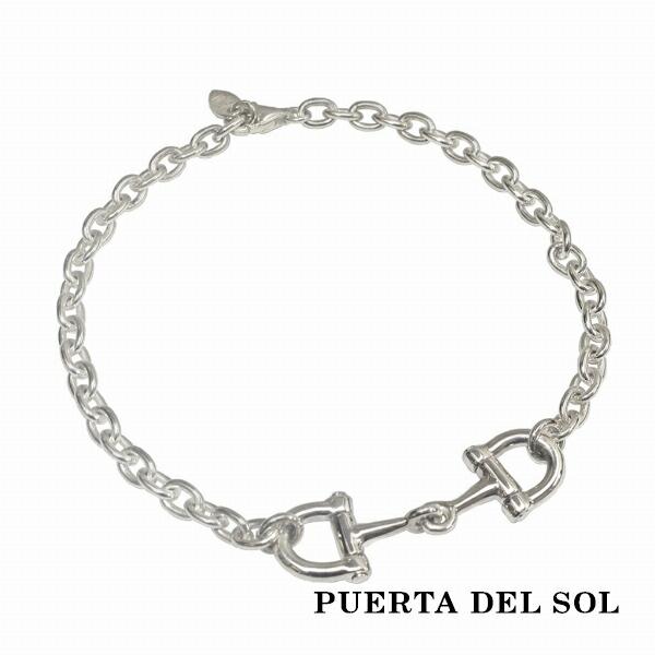 PUERTA DEL SOL Horse Bit ホースビット ブレスレット シルバー950 ユニセ...