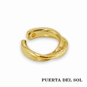 PUERTA DEL SOL メビウス イヤーカフ イエローゴールド K18 18金 ユニセックス ゴールドアクセサリー 人気 ブランド アクセサリー ギフト プレゼント｜ginnokura