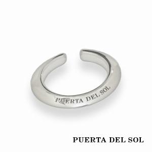 PUERTA DEL SOL シンプル ソリッド イヤーカフ シルバー950 ユニセックス シルバーアクセサリー 銀 SV950 ブリタニアシルバー 人気 ブランド｜ginnokura