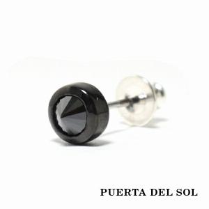 PUERTA DEL SOL（プエルタ・デル・ソル） ブラック クロス スタッズ