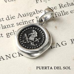 プエルタデルソル　シルバー950 ヘマタイトクロスペンダントトップ 楽天市場】PUERTA DEL SOL ローマ数字 プレート クロス シルバー