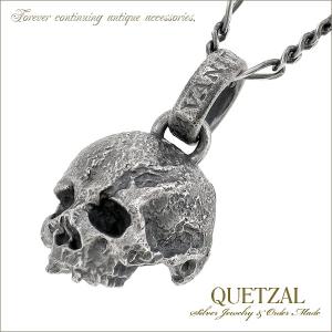 Quetzal ケツァール シルバー925 ネックレス ブラーゼン 唐草 ケツァール ネックレス メンズ ブランド シルバー ヴァニタス スカル