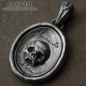 ケツァール ネックレス メンズ ブランド シルバー リリーオーバル ユリ