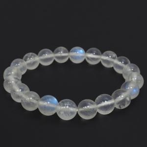 ロイヤルブルームーンストーン ブレスレット 9.3mm 17.5cm 天然石