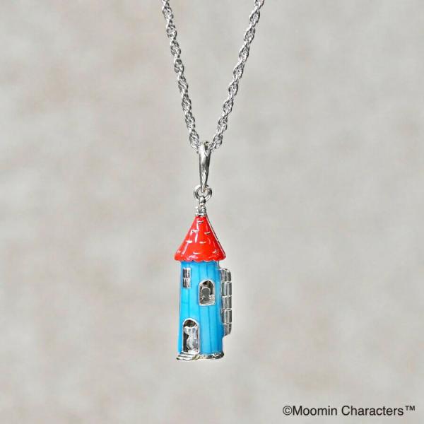 MOOMIN ムーミンやしき エナメル ペンダント ペンダントトップ (チェーンなし) ネックレス ...