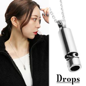 DROPS スクエア フレーム シルバー ネックレス ペンダント ペンダント