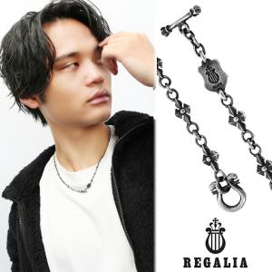 REGALIA アイアンクロス ユリの紋章 シルバーチェーン