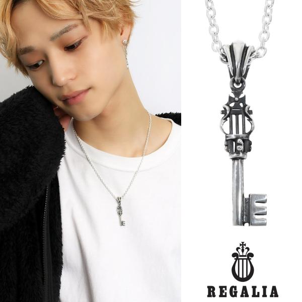 REGALIA ロイヤルクレスト キー シルバー ネックレス ペンダント ブランド レガリア シルバ...