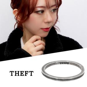 THEFT（セフト） ピラミッド スタッズ リング 指輪 9〜19号 シルバー