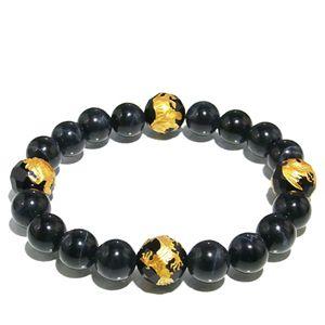 ハイパーシーン エンスタタイト ブレスレット 12mm 18.5〜19.5cm L〜LL