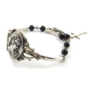 UNDERCOVER（アンダーカバー） PYLAMID STUDS LEATHER BRACELET