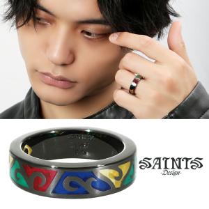 SAINTS（セインツ） リング 指輪 Lord's Prayer スカル シルバー925