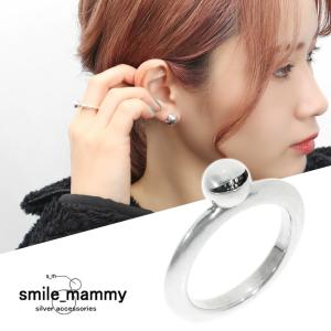 smile_mammy たんこぶ アンチ スマイル リング 指輪 5〜18号 シルバー