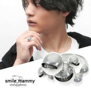 smile_mammy ツノ スマイル リング 指輪 5〜18号 シルバー925 ドーム