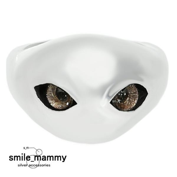 smile_mammy stare リング 指輪 5〜18号 シルバー 925 ドームリング シグネ...