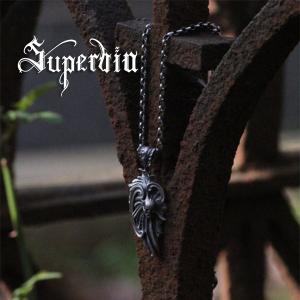 F.A.L スウィル パターン ハート ペンダント シルバー ネックレス