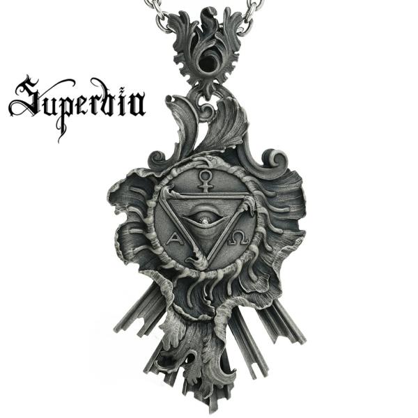 Superbia “降臨” シルバー ネックレス ペンダント ペンダントトップ シルバー925 スペ...