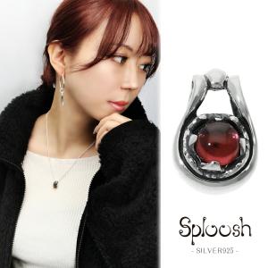 SPLOOSH. Sploosh ガーネット シルバー ネックレス ペンダント