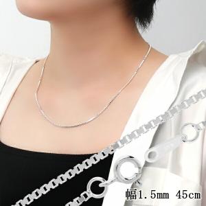 Binich（ビニッチ） シルバー925 ベネチアンチェーンネックレス メンズ