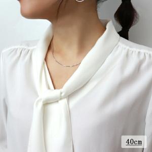 シルバーチェーン 925 ネックレスチェーンの...の詳細画像2