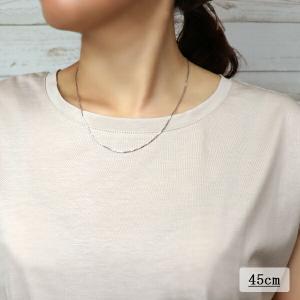 シルバーチェーン 925 ネックレスチェーンの...の詳細画像3