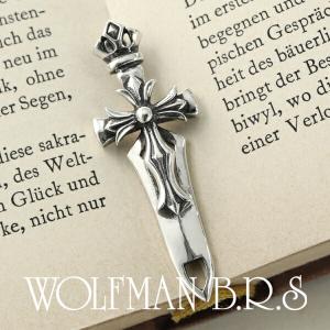 WOLFMAN B.R.S（ウルフマンBRS） ネックレス ウルフムーン チェーン付