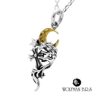 WOLFMAN B.R.S（ウルフマンBRS） ケルティック ウルフ ネックレス