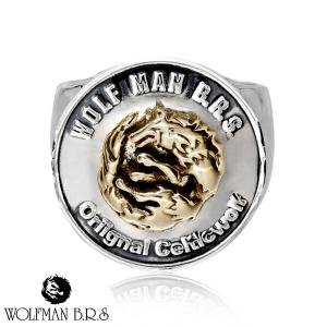 WOLFMAN B.R.S（ウルフマンBRS） リング 指輪 ランニング ウルフ 19-23