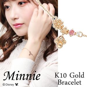 Disney（ディズニー） ミッキー ダイヤモンド ゴールド ブレスレット