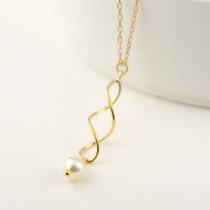 アコヤ真珠 パール ダイヤモンド 18金 ホワイトゴールド ネックレス