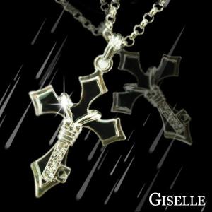 【GISELLE】メンズアクセサリー ・キークロスメンズネッ...
