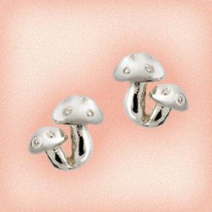 きのこピアス