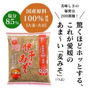 [ギノーみそ公式] 国産伊予のみそ・つぶ 70...の詳細画像2