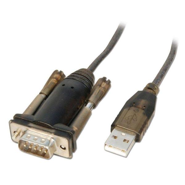 LINDY USB 1.1 - RS232シリアル変換ケーブル、D-Sub 9ピン、1.5 m (型...