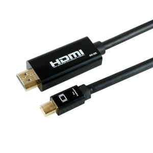 ホーリック Mini Displayport→HDMI変換ケーブル 2m Mini Displayport to HDMI MDPHD20-｜ginowan