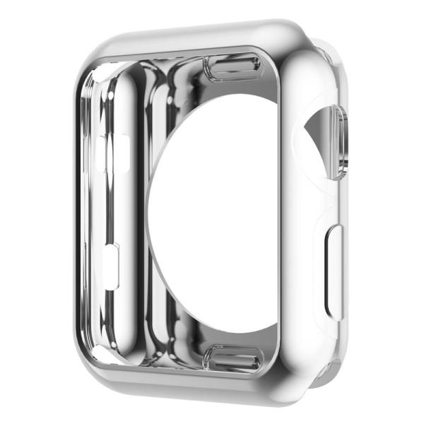 HOCO コンパチブル Apple Watch ケース カバー メッキ TPU 保護ケース 耐衝撃性...