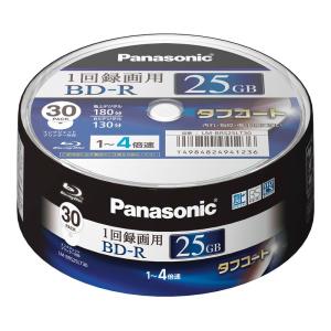 パナソニック ブルーレイディスク 日本製 録画用4倍速 25GB(単層 一回録画用) 30枚パック LM-BRS25LT30｜ginowan