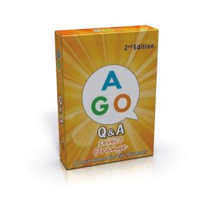 AGO Q&A オレンジ レベル3 第2版 英語 カードゲーム 9780994124135｜ginowan
