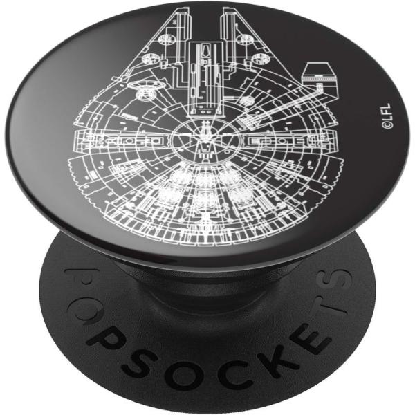 PopSockets ポップグリップ Aluminum Death Star(アルミニウム デススタ...