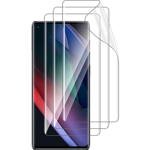 指紋認証対応OPPO Find X2 Pro OPG01フィルム 3枚セット TPUフィルム 薄型 ...